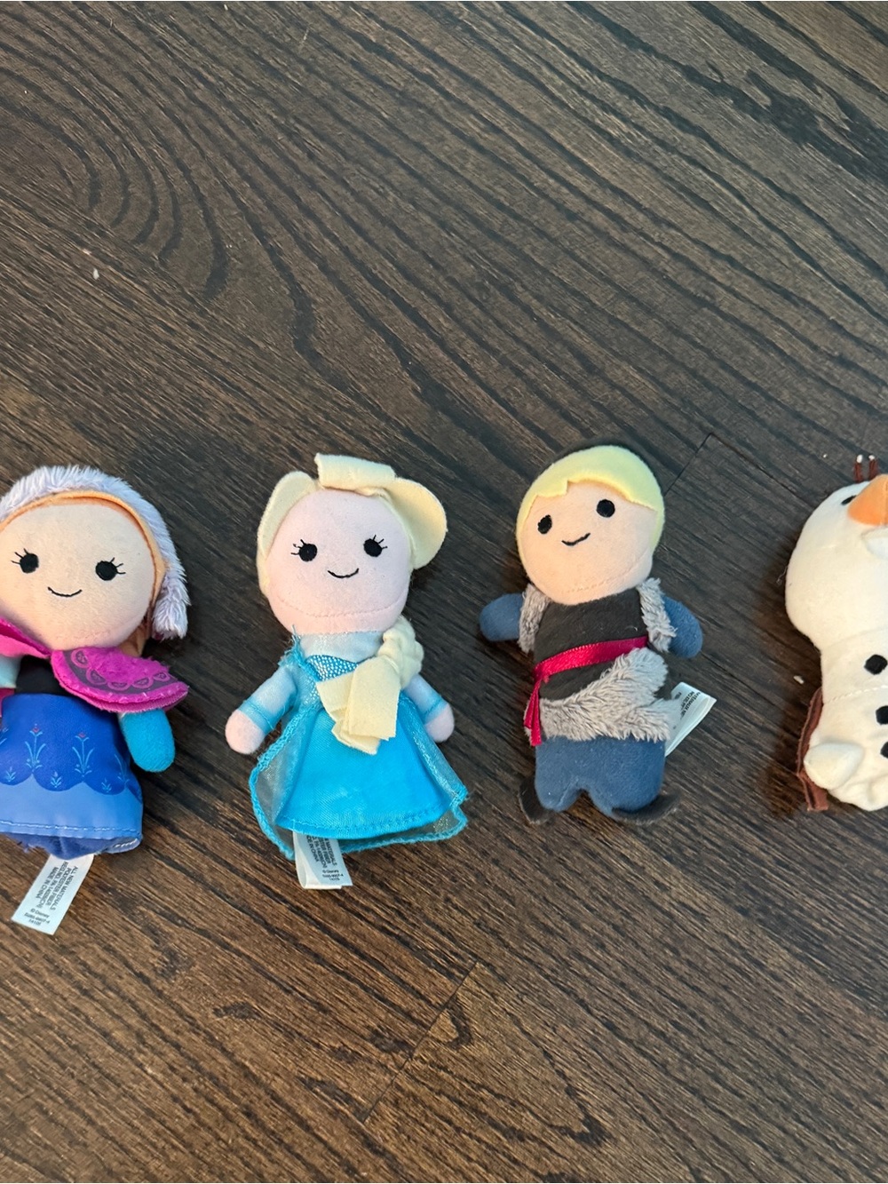 Disney Frozen Plush Dolls Finger Puppets Princess Kids Toy